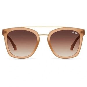 Quay Australia pink/tan Gradient Sunglasses